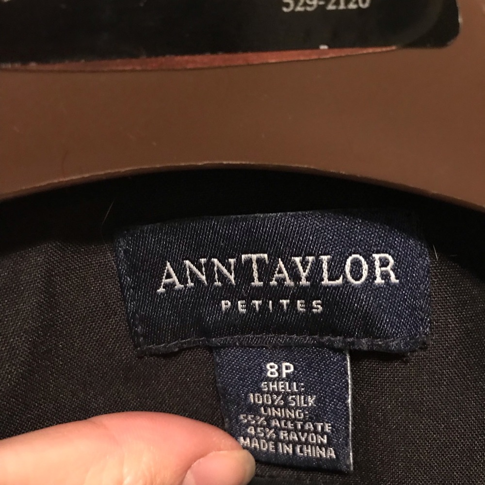 Ann Taylor silk suit set
